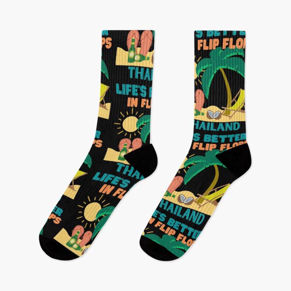 Item preview, Life's better in Flip Flips - Thailand designed and sold by Scubaloppy.