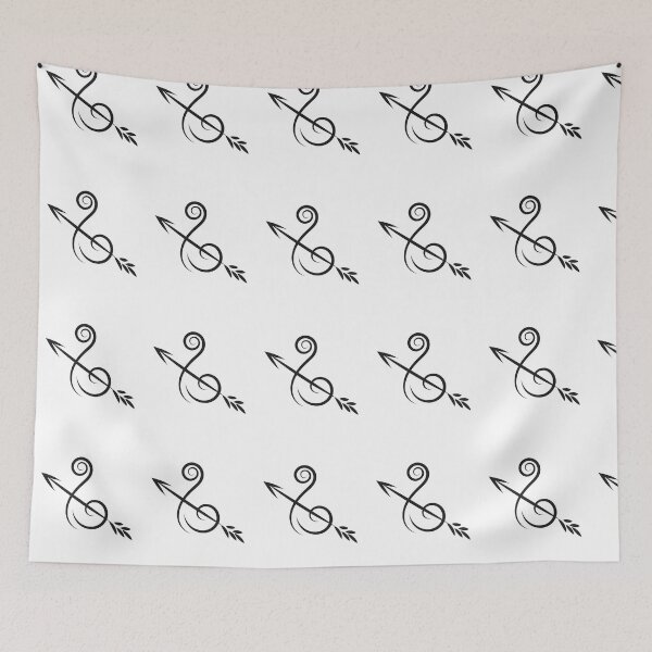 Item preview, Sagittarius Beauty Zodiac Design Black  designed and sold by Archer25.