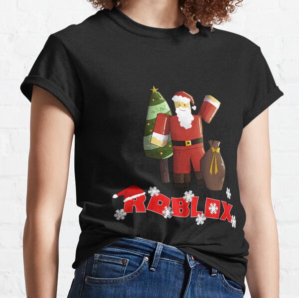 Roblox Christmas T Shirts Redbubble - santa claus t shirt roblox