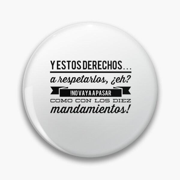 Item preview, Y estos derechos... a respetarlos, eh? designed and sold by Elena's Shop.