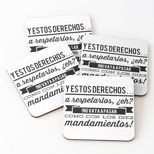 Item preview, Y estos derechos... a respetarlos, eh? designed and sold by Elena's Shop.