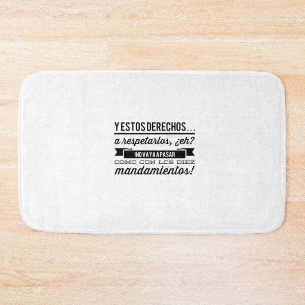 Item preview, Y estos derechos... a respetarlos, eh? designed and sold by Elena's Shop.