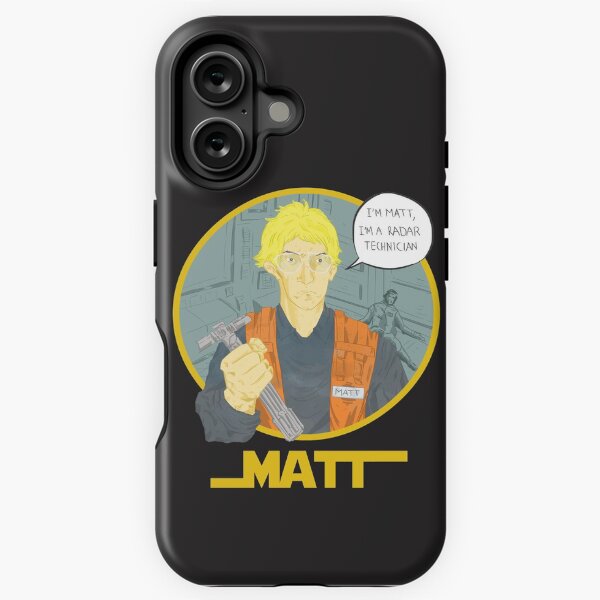 Item preview, Matt The Radar Technician designed and sold by artbybred.