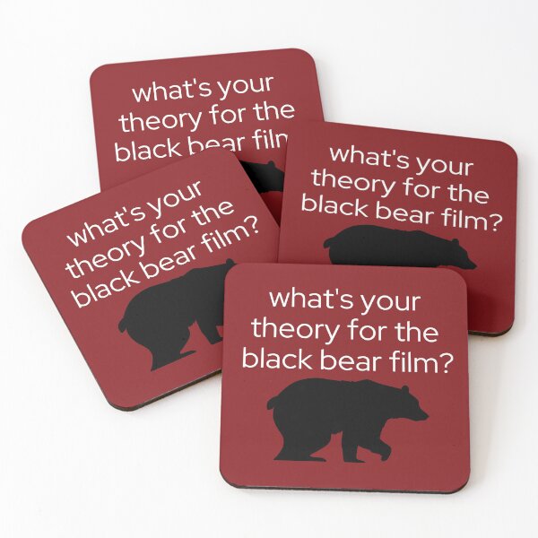 Item preview, Black Bear Film Theory Aubrey Plaza designed and sold by kayleemagda.
