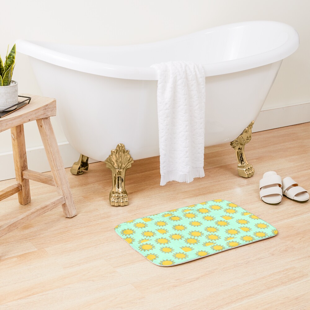 Item preview, Bath Mat designed and sold by tearedpages.