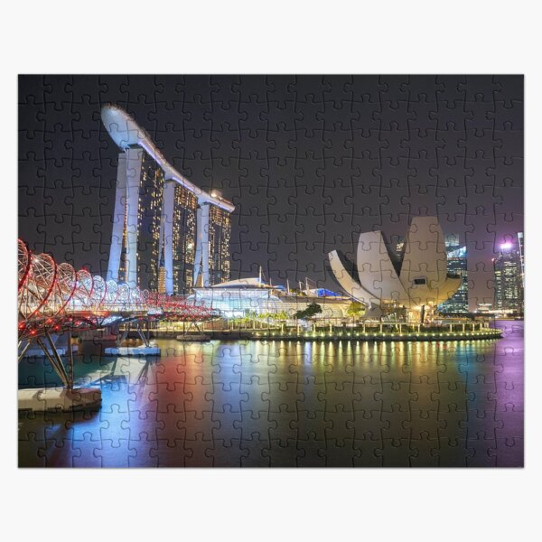 Item preview, Singapore Gardens by the Bay Cityscape Skyline Architecture designed and sold by WichitaClothing.