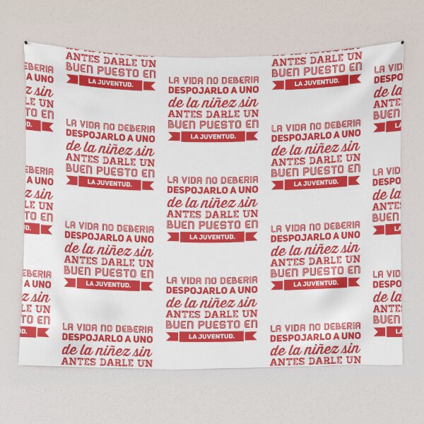 Item preview, La vida no deberia despojarlo a uno de la ninez.. designed and sold by Elena's Shop.