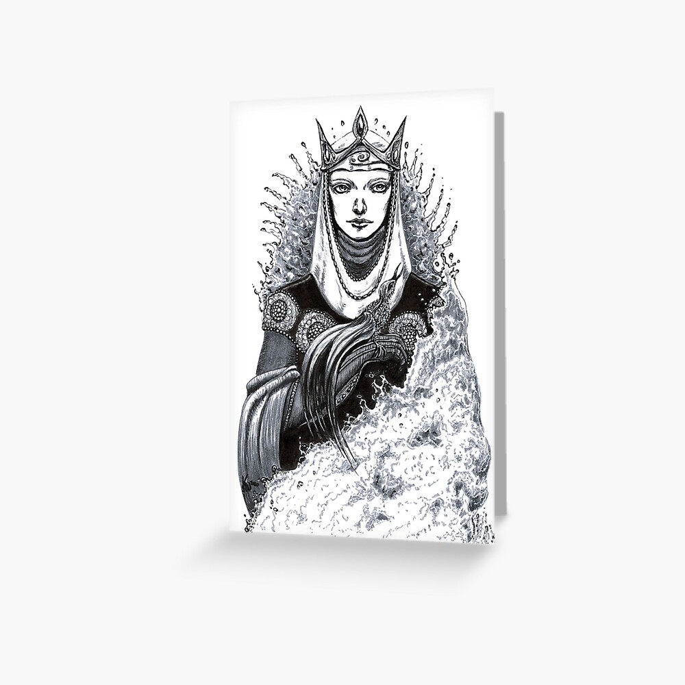 Item preview, Greeting Card designed and sold by Sirielle.
