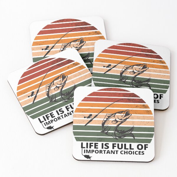 Item preview, life is full of important choices fishing designed and sold by NicyShopy.