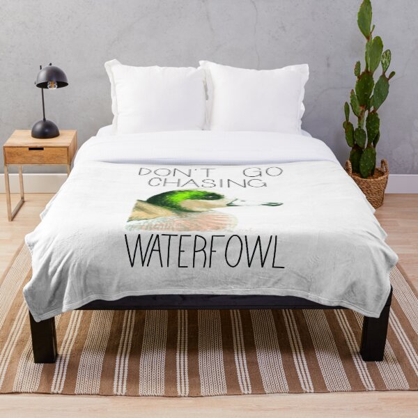 Item preview, Don't Go Chasing Waterfowl (American Wigeon) designed and sold by LauraWolfArtist.