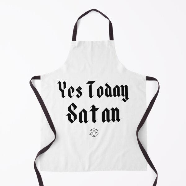Item preview, Yes Today Satan Black Comedy Quote  designed and sold by Sutra-Lotus-Co.