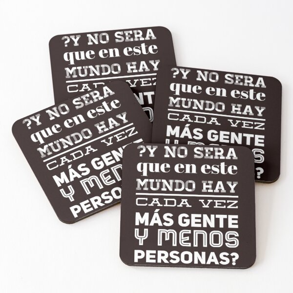 Item preview, Y no sera que en este mundo hay cada vez mas gente... designed and sold by Elena's Shop.