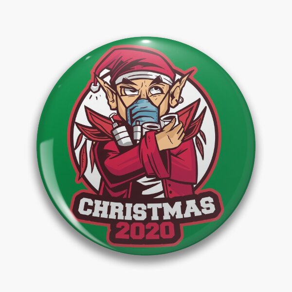 Item preview, Funny Christmas 2020 Quarantine Elf designed and sold by WordsmithNerd.