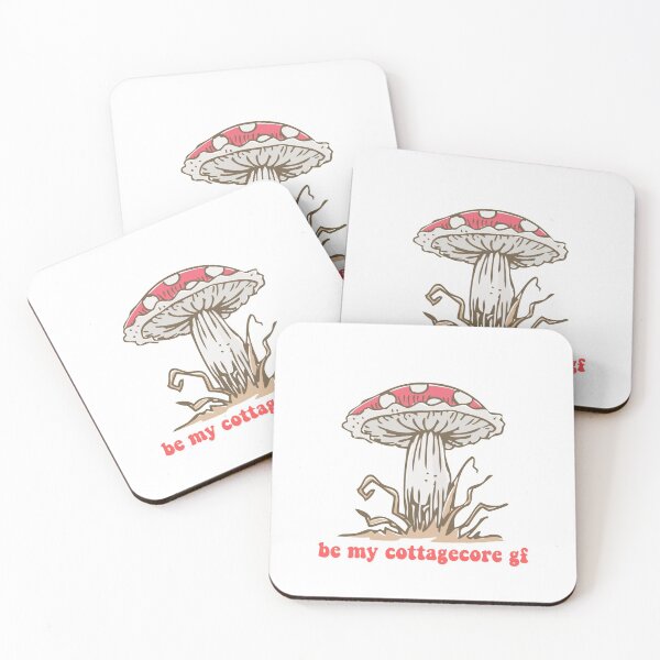 Item preview, be my cottagecore gf mushroom designed and sold by emsfunkydesigns.