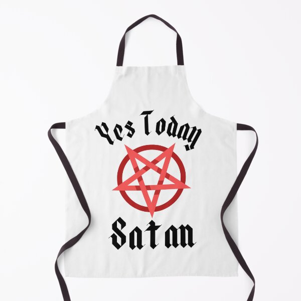 Item preview, Yes Today Satan Black Comedy Quote  designed and sold by Sutra-Lotus-Co.