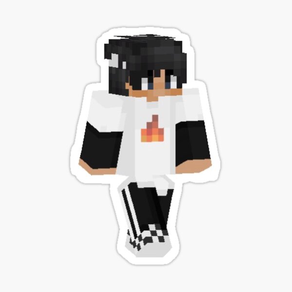 Sapnap Minecraft Sticker For Sale By Pinjauotinen Redbubble