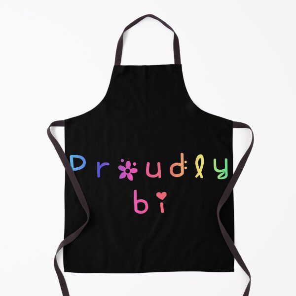 Item preview, Proudly Bi Rainbow Flag Hippie Text designed and sold by everything4eva.