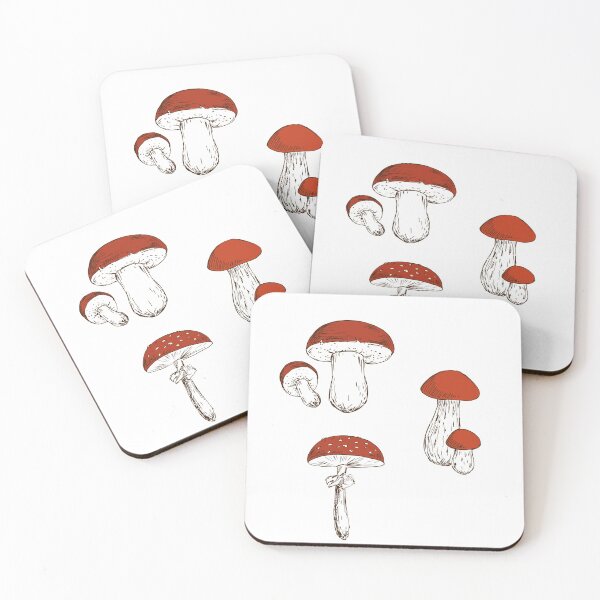 Item preview, cottagecore mushrooms designed and sold by emsfunkydesigns.