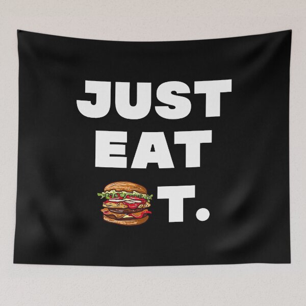 Item preview, Just Eat It Hamburger Lovers designed and sold by designbychow.