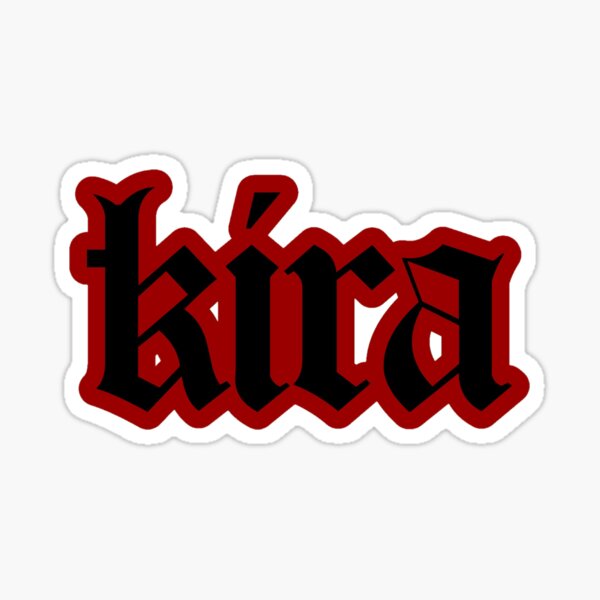 Kira Sticker Sticker
