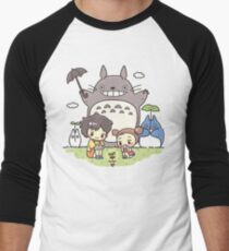 My Neighbor Totoro studio Ghibli Men's Baseball ¾ T-Shirt