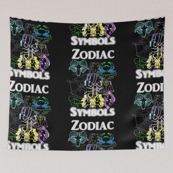 Aperçu de l'œuvre Symboles du zodiaque créée et vendue par AFordhamDesigns.