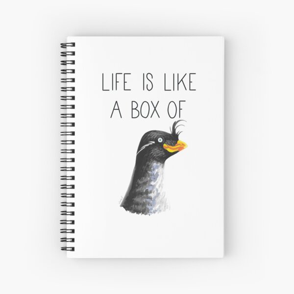 Item preview, Life Is Like A Box Of Auklets (Crested Auklet) designed and sold by LauraWolfArtist.