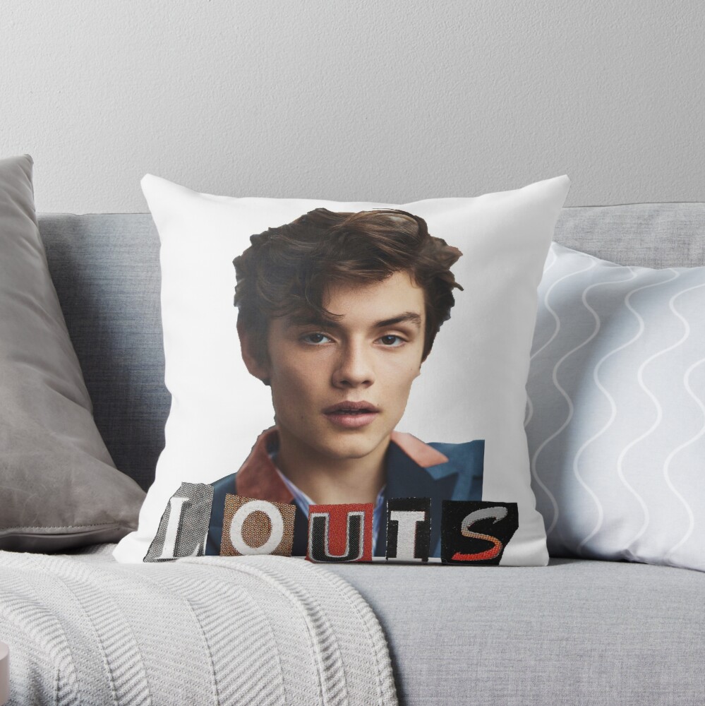 Louis Partridge Throw Pillow for Sale by vonavy