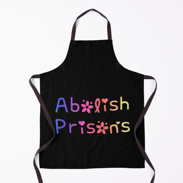 Item preview, Abolish Prisons Rainbow Flag Hippie Text designed and sold by everything4eva.