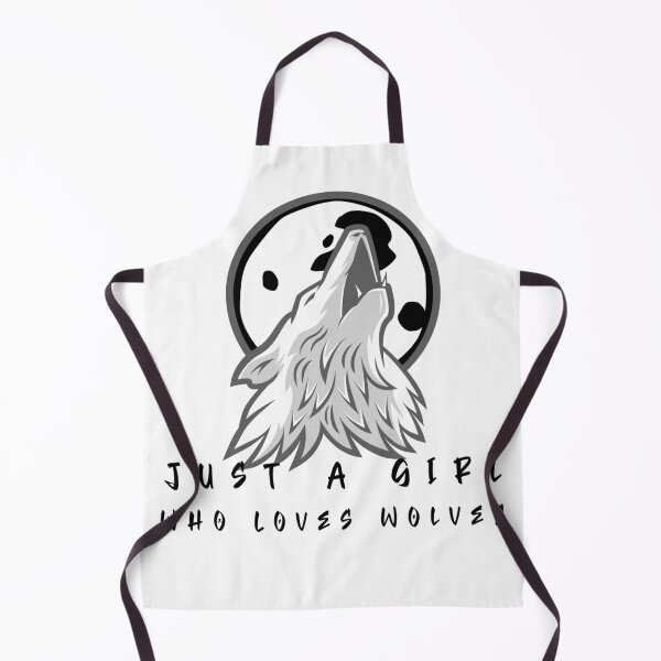 Item preview, Just A Girl Who Loves Wolves  designed and sold by Xrizen  Designs.