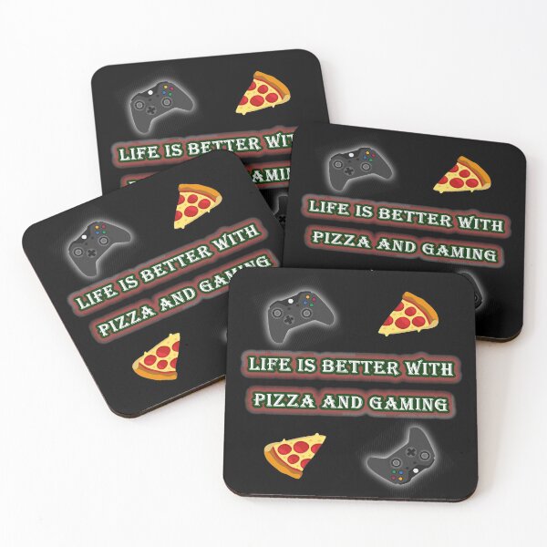 Item preview, Life Is Better With Pizza And Gaming designed and sold by Snow Designer.