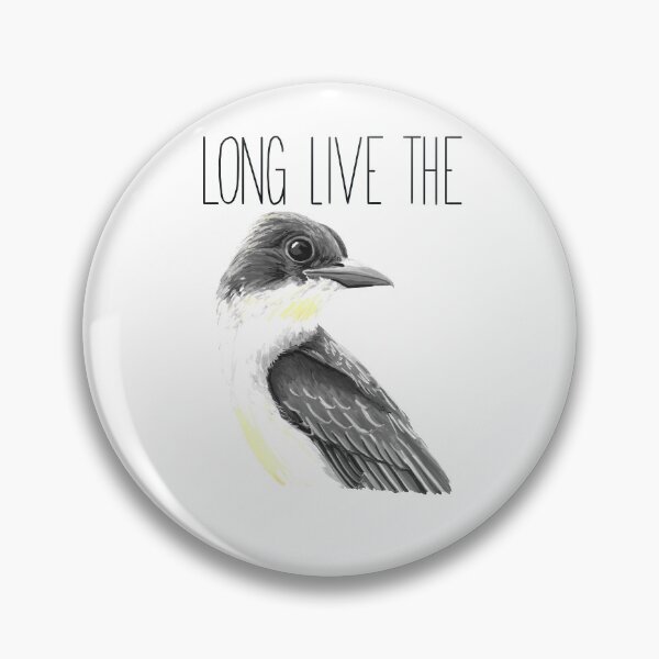 Item preview, Long Live The King (Eastern Kingbird) designed and sold by LauraWolfArtist.
