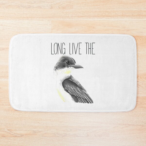 Item preview, Long Live The King (Eastern Kingbird) designed and sold by LauraWolfArtist.