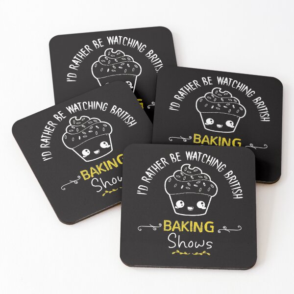 Item preview, I'd Rather Be Watching British Baking Shows - Funny - british Baking  designed and sold by Hannah  Pillic.