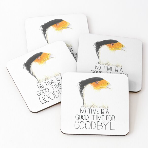 Item preview, Caracara No Time Is A Good Time For Goodbye (Crested Caracara) designed and sold by LauraWolfArtist.