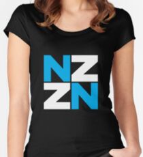 New Zealand NZ Symbol Women's Fitted Scoop T-Shirt