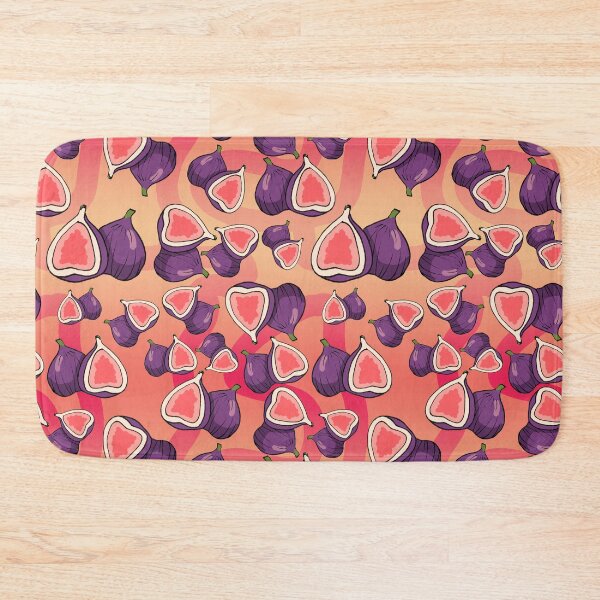 Item preview, Bright sunset figs pattern designed and sold by CecyLL.