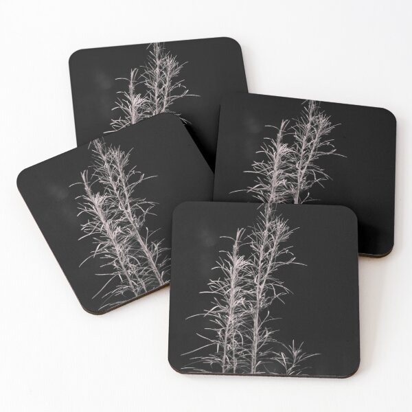 Item preview, Black and White Minimalist Plant Pattern designed and sold by aprlchrstn.