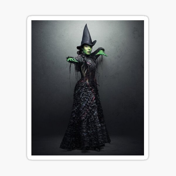 Myra Ruiz As Elphaba Sticker For Sale By Lovewhileyoucan Redbubble 4966