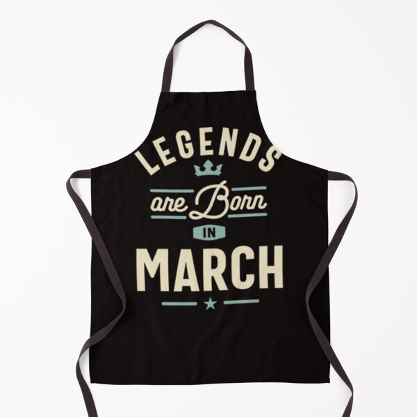 Item preview, Legends are Born in March designed and sold by CR-SHOP.