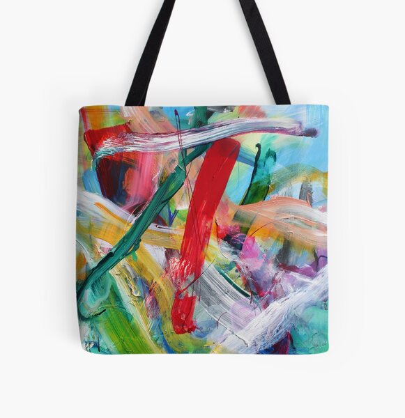 Jan van Oort: Pure Happiness All Over Print Tote Bag