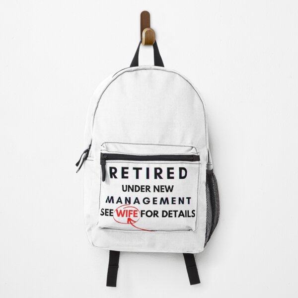 Item preview, RETIRED UNDER NEW MANAGEMENT SEE WIFE FOR DETAILS FUNNY GIFT IDEA designed and sold by Beyond  Perception.