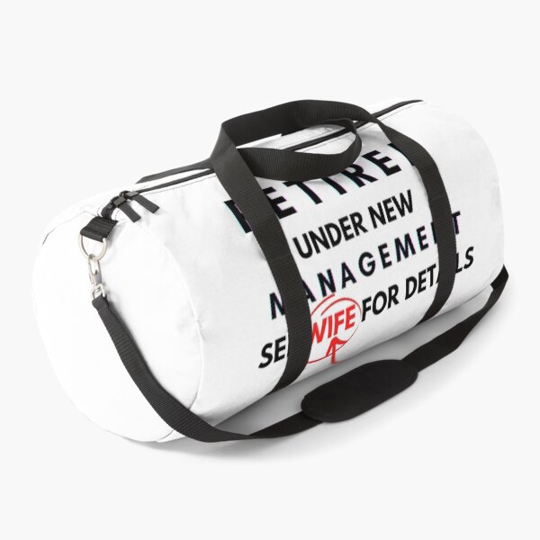 Item preview, RETIRED UNDER NEW MANAGEMENT SEE WIFE FOR DETAILS FUNNY GIFT IDEA designed and sold by Beyond  Perception.