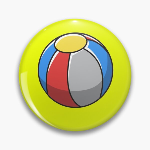 Artikelvorschau, Strandballmuster auf gelbem Hintergrund entworfen und verkauft von Shaxspere.