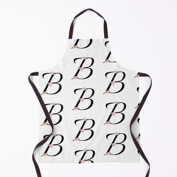 Item preview, Alphabet letter B monogram with pretty flower initial calligraphy wedding design designed and sold by patternsplus.