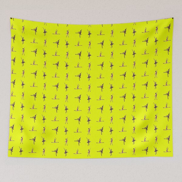 Item preview, Ballerinas on Yellow Background designed and sold by Shaxspere.
