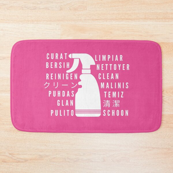 Item preview, Clean in Every Language house cleaning cleaning lady gift designed and sold by SavvyCleaner.