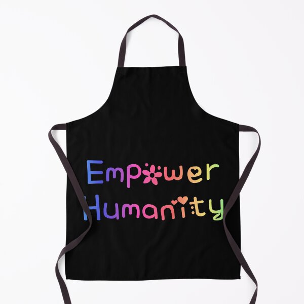 Item preview, Empower Humanity Rainbow Flag Hippie Text designed and sold by everything4eva.