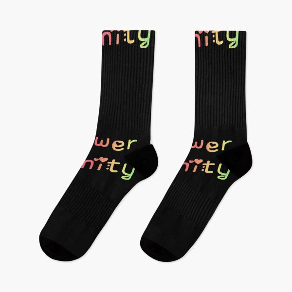 Item preview, Empower Humanity Rainbow Flag Hippie Text designed and sold by everything4eva.