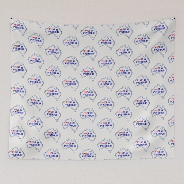 Item preview, Made in Australia Aussie flag gift tee designed and sold by Mommaspouch.